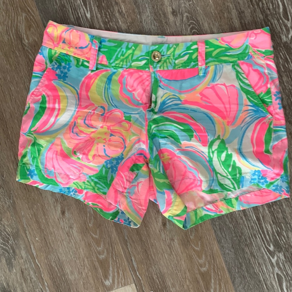 Lilly Pulitzer Callahan Shorts-Size 10